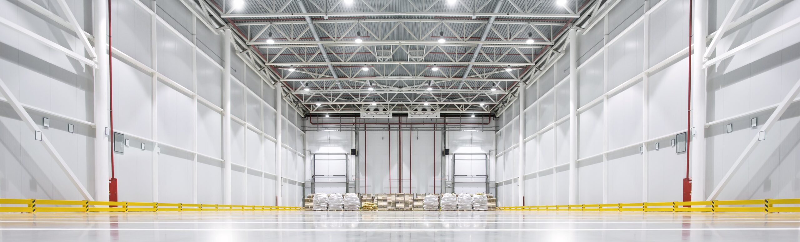 Walk-in Cooler in Warehouse