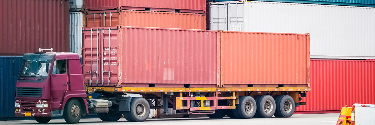 Drayage Truck and Port